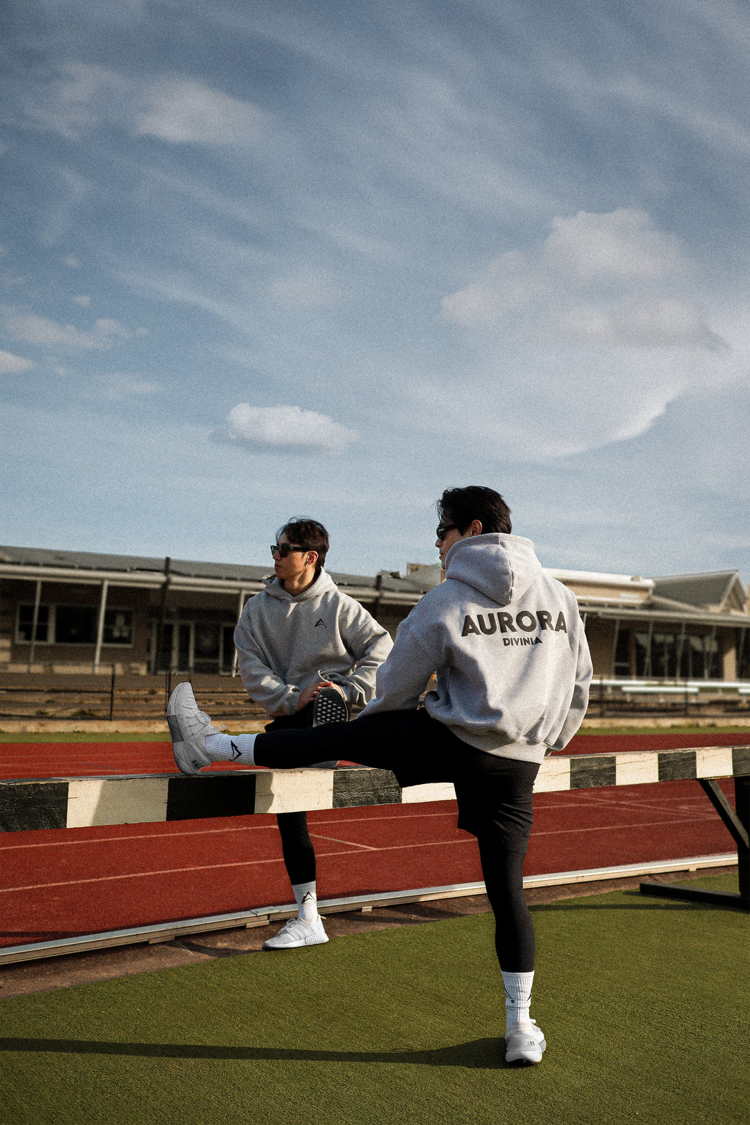 METEOR GREY - AURORA DIVINIA HOODIE