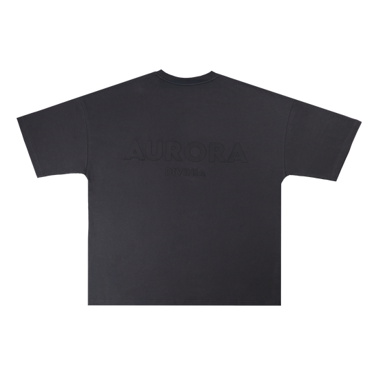 CHARCOAL GREY - AURORA DIVINIA T-SHIRT