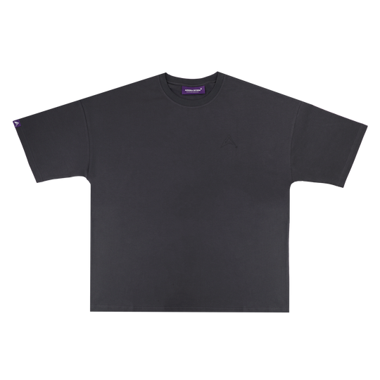 CHARCOAL GREY - AURORA DIVINIA T-SHIRT