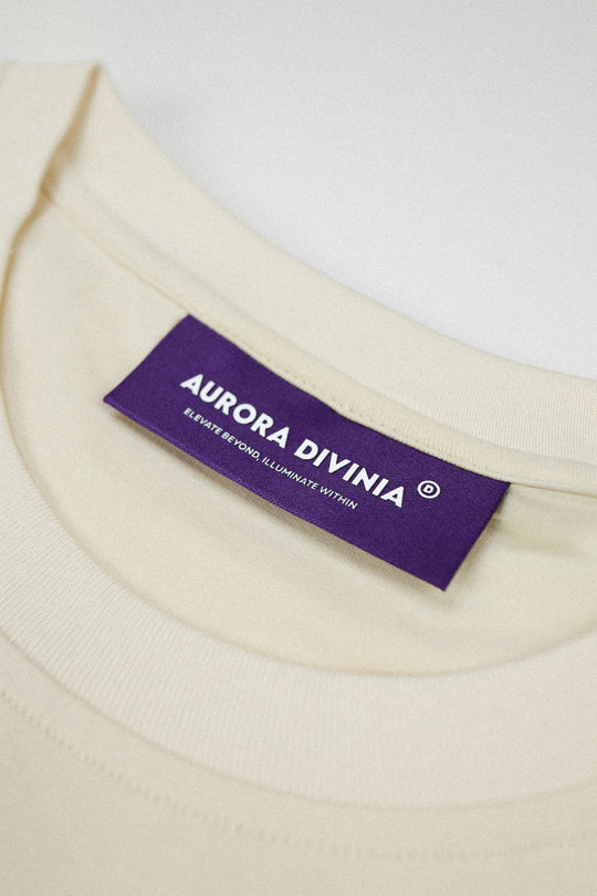 IVORY CREAM - AURORA DIVINIA T-SHIRT
